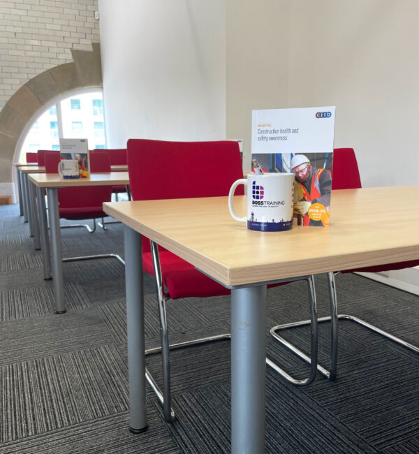 An image of a classroom where CITB SMSTS training takes place.